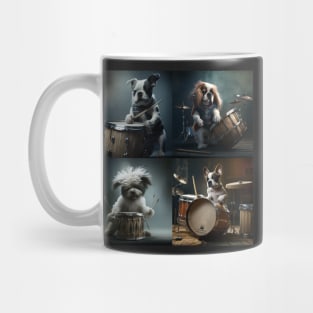 Drummer Dog Mug